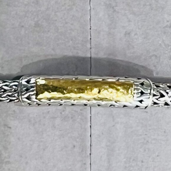 John Hardy Gold and Silver Palu ID Bracelet - Picture 6 of 6
